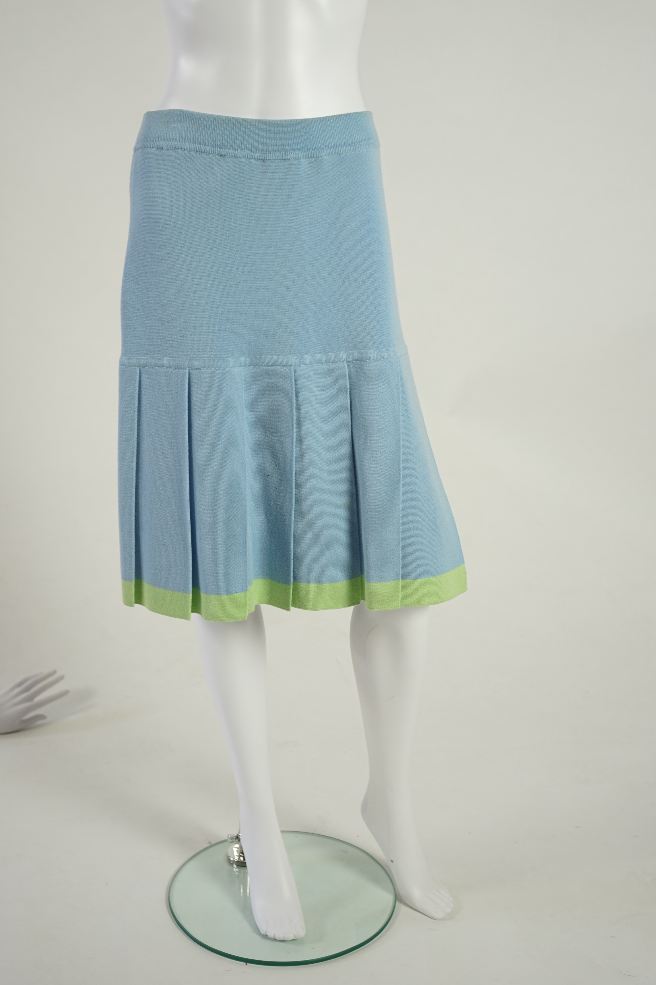 Two Escada knitted skirts. Proceeds to Happy Paws Puppy Rescue